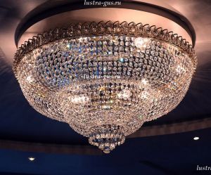 Люстра Водопад камень обтикон в Подольске отзыв и фото покупателя