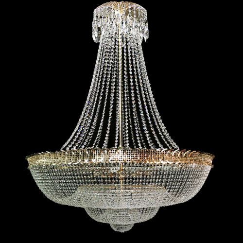 Люстра Водопад Каскад в Подольске Гусь Хрустальный