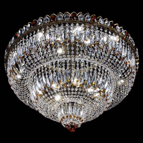 Люстра Водопад Обтикон №15 под бронзу чайная в Подольске Гусь Хрустальный