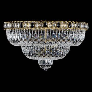 Люстра Водопад Обтикон №15 под бронзу черная