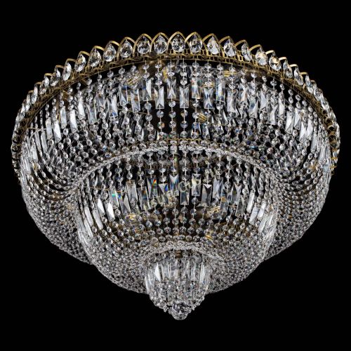 Люстра Водопад Обтикон №15 под бронзу в Подольске Гусь Хрустальный