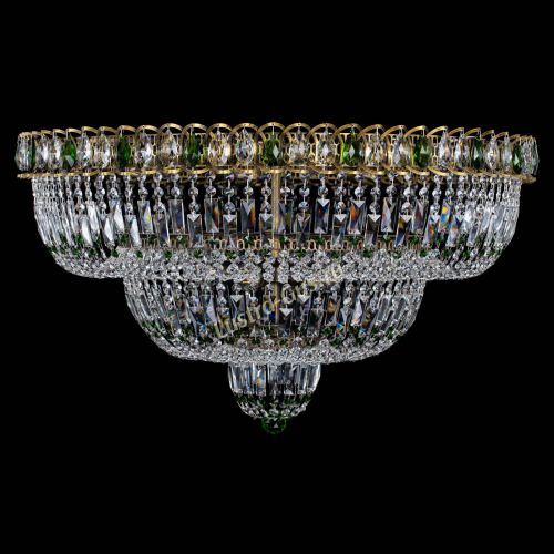 Люстра Водопад Обтикон №15 под бронзу зеленая в Подольске Люстра Водопад Обтикон №15 под бронзу зеленая в Подольске