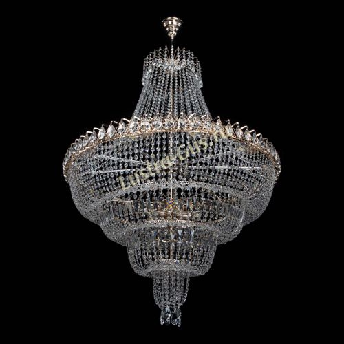 Люстра Водопад с подвесом 1000 мм в Подольске Гусь Хрустальный