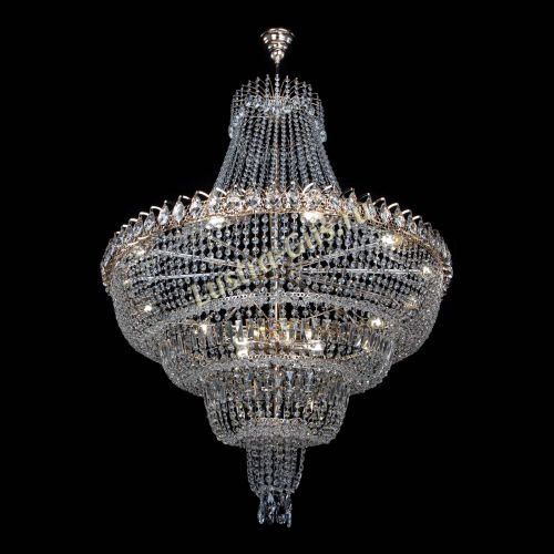 Люстра Водопад с подвесом 1000 мм в Подольске Гусь Хрустальный