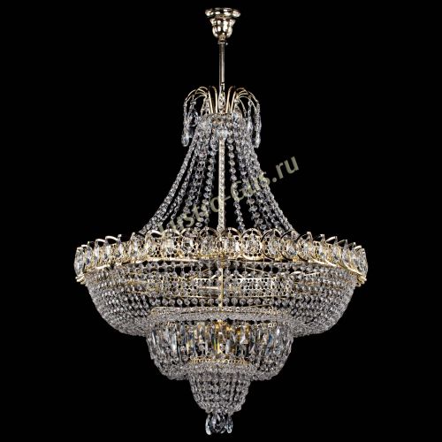 Люстра Водопад с подвесом №11 в Подольске Гусь Хрустальный