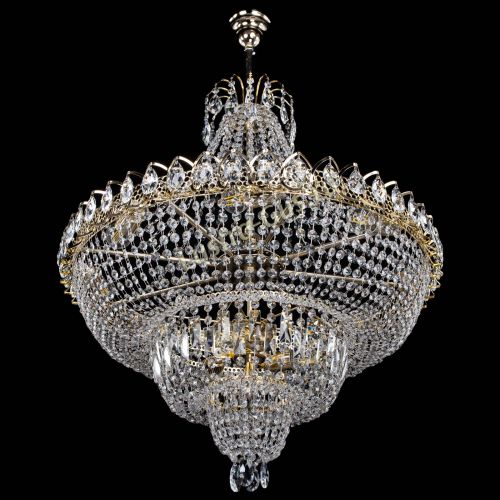 Люстра Водопад с подвесом №11 в Подольске Гусь Хрустальный