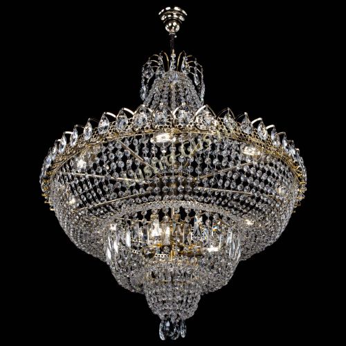 Люстра Водопад с подвесом №11 в Подольске Гусь Хрустальный