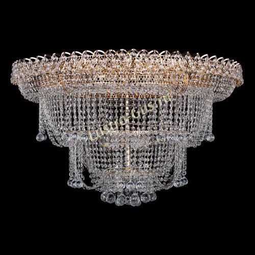 Люстра Водопад Софья большая в Подольске Гусь Хрустальный