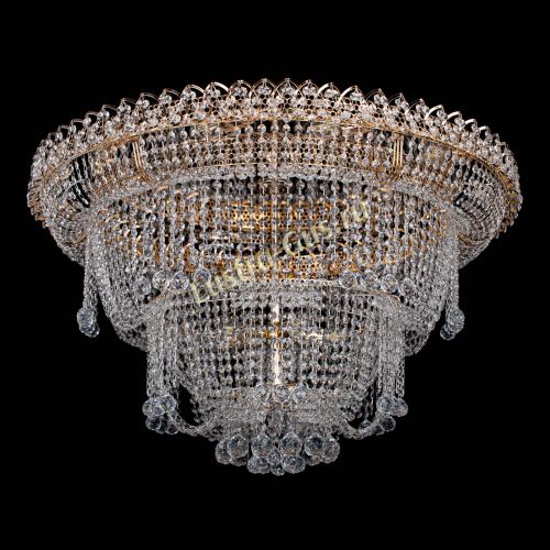 Люстра Водопад Софья большая в Подольске Гусь Хрустальный