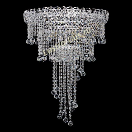 Люстра Водопад Винтаж 5 ламп в Подольске Гусь Хрустальный