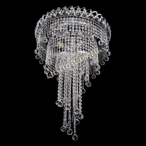 Люстра Водопад Винтаж 5 ламп в Подольске Гусь Хрустальный