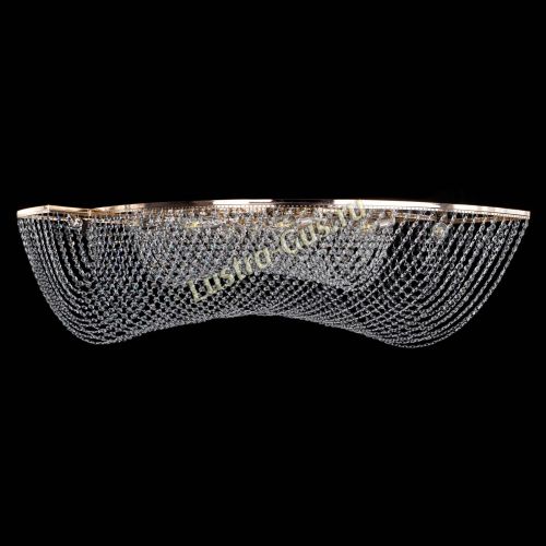 Люстра Хрустальная Волна №14 в Подольске Гусь Хрустальный