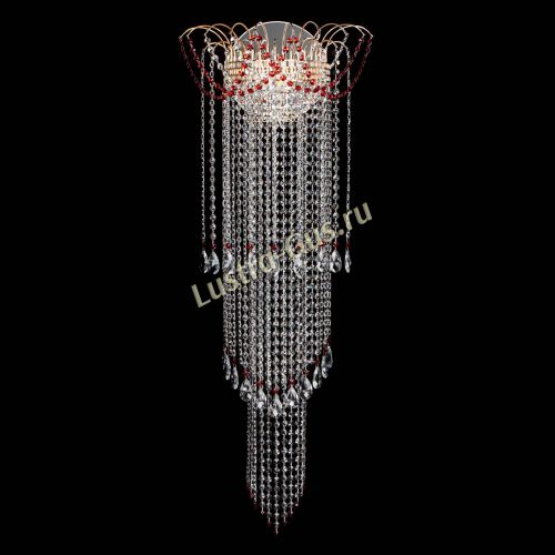 Бра Агата №1 длинная красная в Подольске Бра Агата №1 длинная красная в Подольске