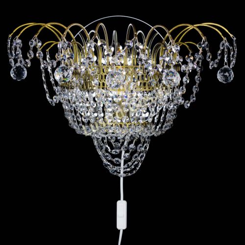 Бра Агата №3 под бронзу с зеркалом в Подольске Гусь Хрустальный