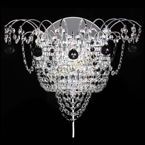 Бра Агата №3 черная в Подольске Гусь Хрустальный