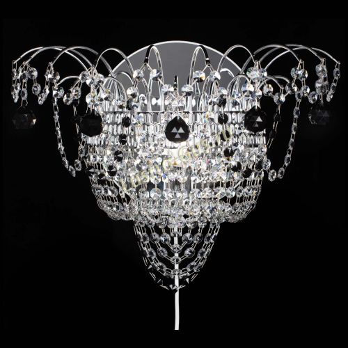 Бра Агата №3 черная в Подольске Гусь Хрустальный