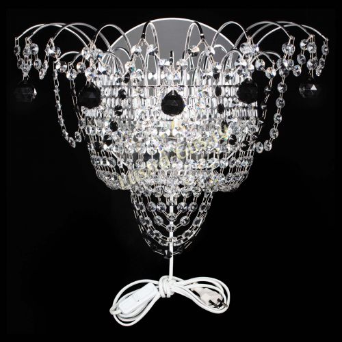 Бра Агата №3 черная в Подольске Гусь Хрустальный