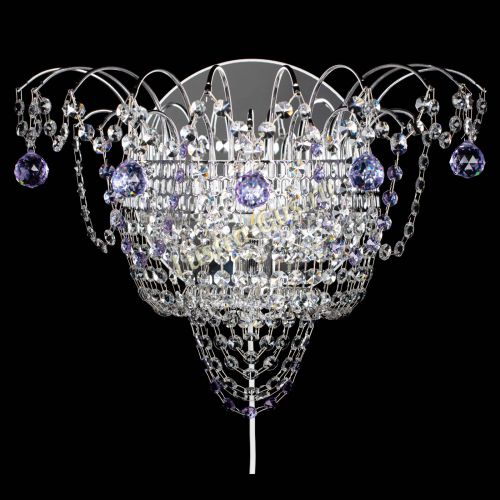 Бра Агата №3 фиолетовая в Подольске Бра Агата №3 фиолетовая в Подольске