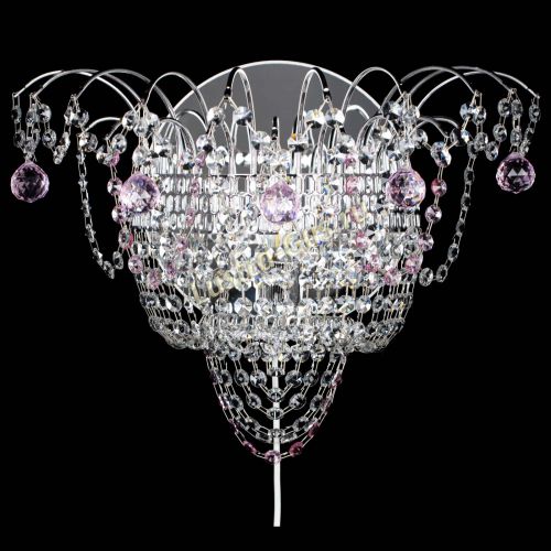 Бра Агата №3 розовая в Подольске Бра Агата №3 розовая в Подольске