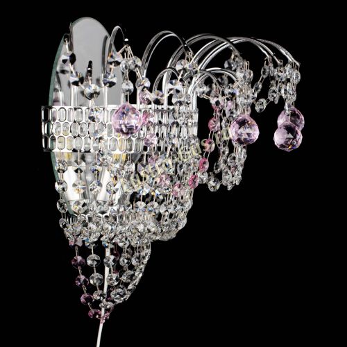 Бра Агата №3 розовая в Подольске Гусь Хрустальный