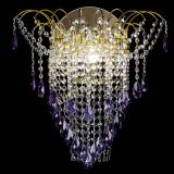 Бра Агата №4 под бронзу Фиолетовая в Подольске