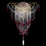 Бра Агата №4 под бронзу Красная в Подольске