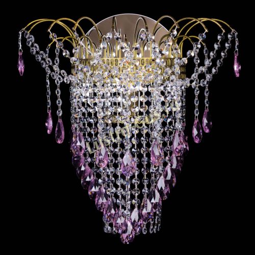 Бра Агата №4 под бронзу Розовая в Подольске Бра Агата №4 под бронзу Розовая в Подольске