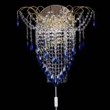 Бра Агата №4 под бронзу Синяя в Подольске Бра Агата №4 под бронзу Синяя в Подольске