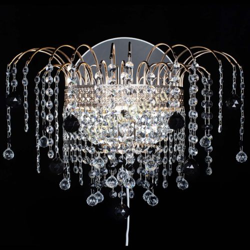 Бра Агата Венеция шар черная в Подольске Гусь Хрустальный