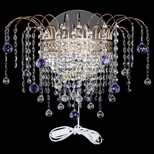 Бра Агата Венеция шар фиолетовая в Подольске Гусь Хрустальный