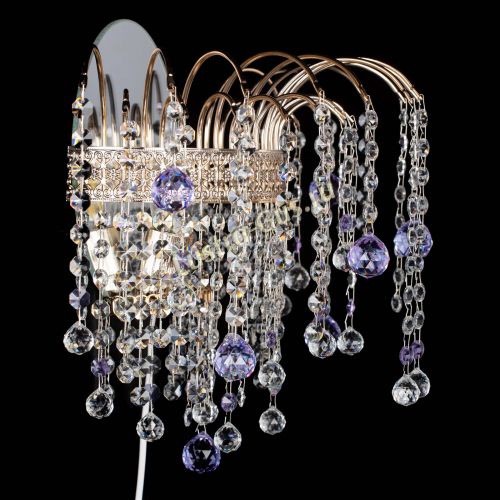 Бра Агата Венеция шар фиолетовая в Подольске Гусь Хрустальный