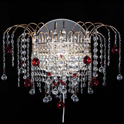 Бра Агата Венеция шар красная в Подольске Гусь Хрустальный