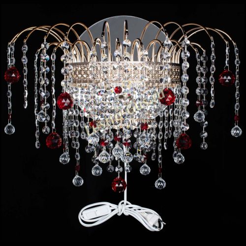 Бра Агата Венеция шар красная в Подольске Гусь Хрустальный