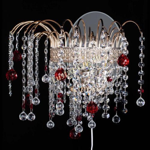 Бра Агата Венеция шар красная в Подольске Гусь Хрустальный