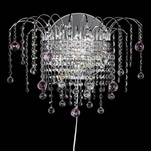 Бра Агата Венеция шар розовая в Подольске Гусь Хрустальный