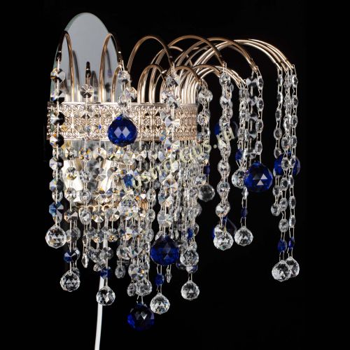 Бра Агата Венеция шар синяя в Подольске Гусь Хрустальный