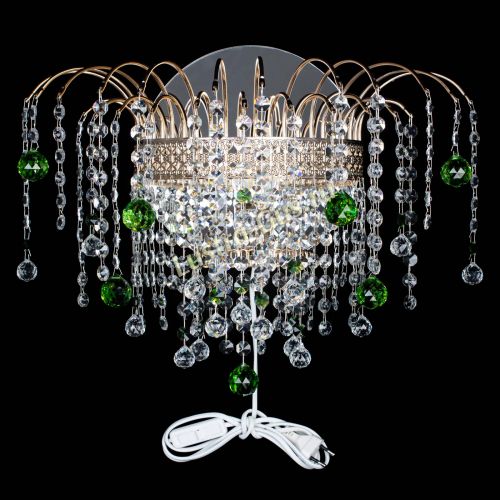 Бра Агата Венеция шар зеленая в Подольске Гусь Хрустальный