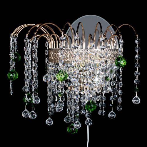 Бра Агата Венеция шар зеленая в Подольске Гусь Хрустальный