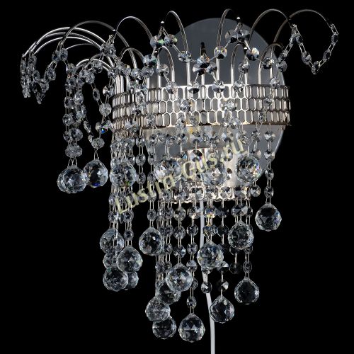 Бра Акация шар с зеркалом в Подольске Гусь Хрустальный