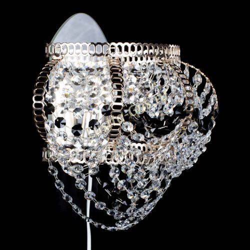 Бра Альфа №1 черная в Подольске Гусь Хрустальный