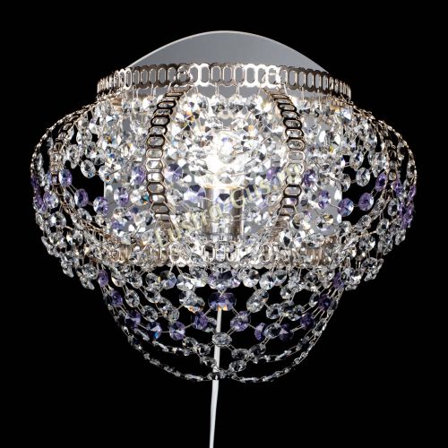 Бра Альфа №1 фиолетовая в Подольске Гусь Хрустальный