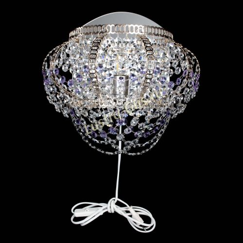 Бра Альфа №1 фиолетовая в Подольске Гусь Хрустальный