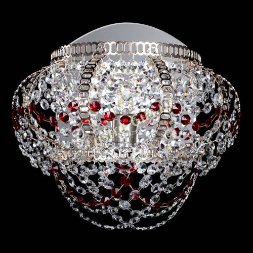 Бра Альфа №1 красная в Подольске Гусь Хрустальный