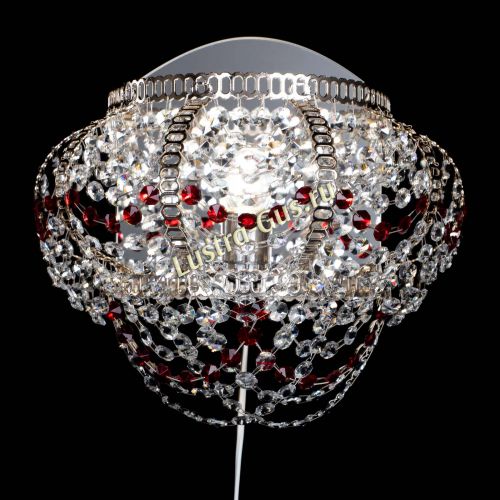 Бра Альфа №1 красная в Подольске Гусь Хрустальный