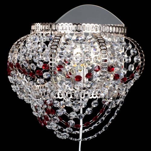 Бра Альфа №1 красная в Подольске Гусь Хрустальный