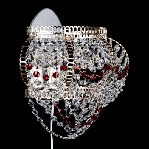 Бра Альфа №1 красная в Подольске Гусь Хрустальный