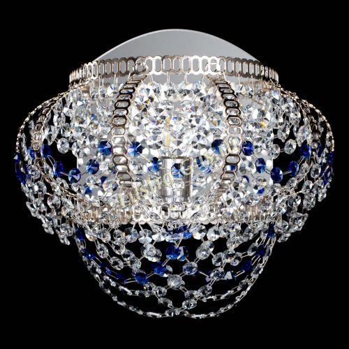 Бра Альфа №1 синяя в Подольске Гусь Хрустальный