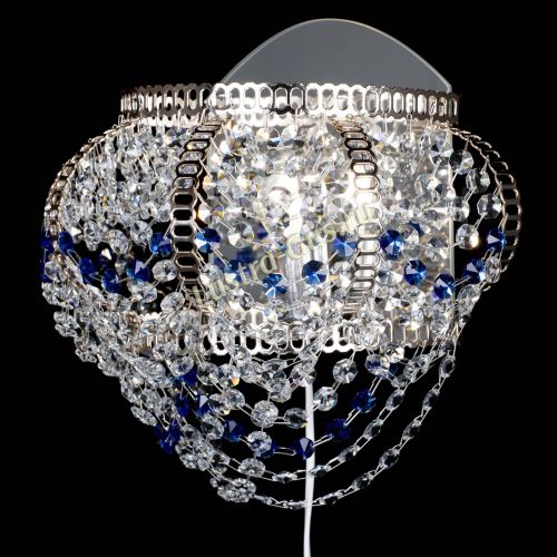 Бра Альфа №1 синяя в Подольске Гусь Хрустальный