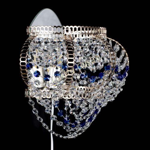 Бра Альфа №1 синяя в Подольске Гусь Хрустальный