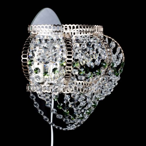 Бра Альфа №1 зеленая в Подольске Гусь Хрустальный